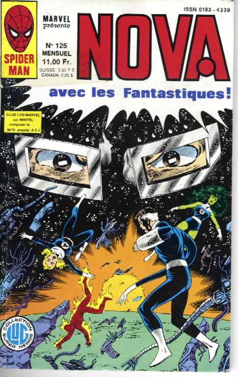 Scan de la Couverture Nova n 125